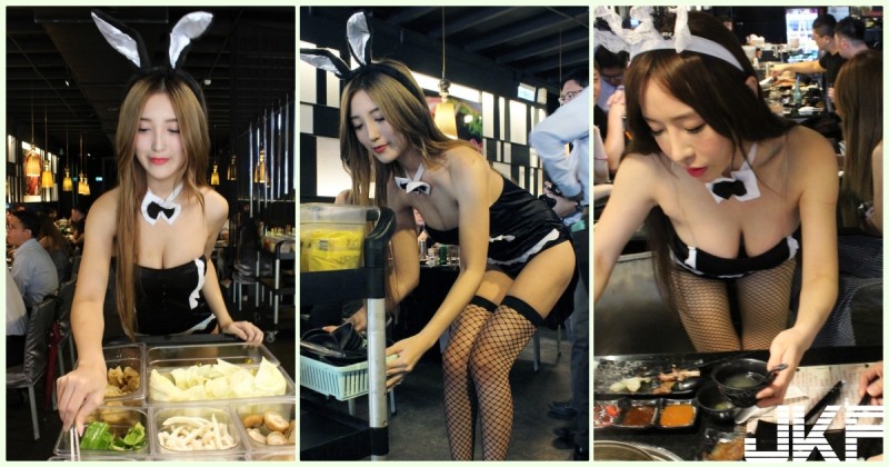 快衝了啦！桃園燒烤店「爆乳女店員」F奶有夠猖狂！超終極「帝王服務」畫面沒有極限…