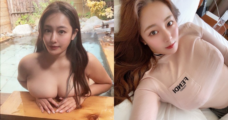 愛裸身泡湯的「I罩杯美乳妹」，曾想要AV出道！