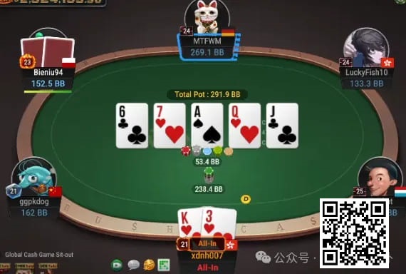 【EV撲克】牌局分析：超酷的3倍超池allin bluff