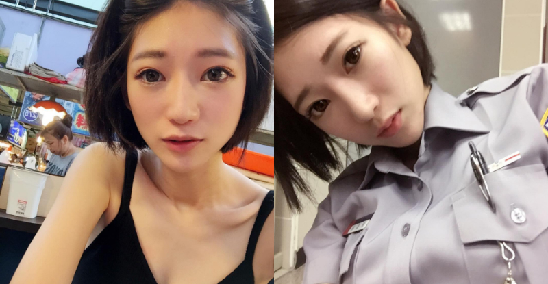 快來銬上我吧！最正女警「林筱綺Angel Lin」顏值擔當，網友搶著到桃園違規受罰！